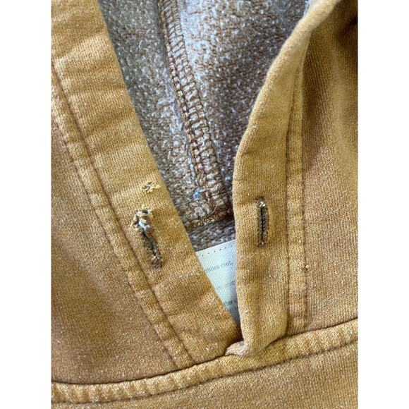 RSQ Hoodie Sweatshirt Pockets Camel Size Adult Mens Small - Picture 5 of 10